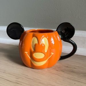 Mickey Pumpkin Mug - Disney Halloween mug